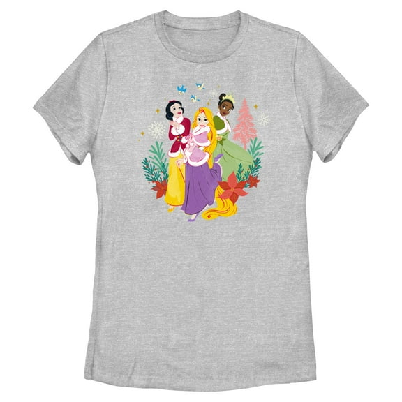 Womens Disney Christmas Enchanted Trio T Shirt
