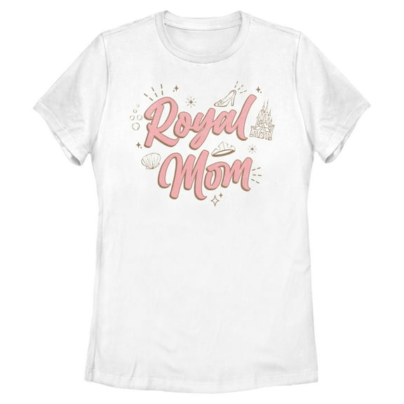 Womens Disney Royal Mom Items T Shirt