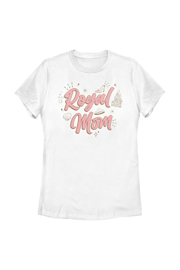 Womens Disney Royal Mom Items T Shirt