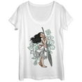 thumbnail image 1 of Women's Moana Tropical Floral Print Scoop Neck, 1 of 3
