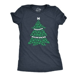 Christmas Xmas Tree Super Cute Dog Paws Print Puppy Owner T-Shirt Christmas Xmas Tree Super Cute Dog Paws Print Puppy Owner T-Shirt