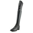thumbnail image 1 of Womens Donald J Pliner Dayle Over The Knee Stretch Boots, Black Leather, 1 of 5