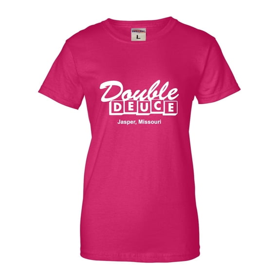 Womens Double Deuce Jasper Missouri T-Shirt