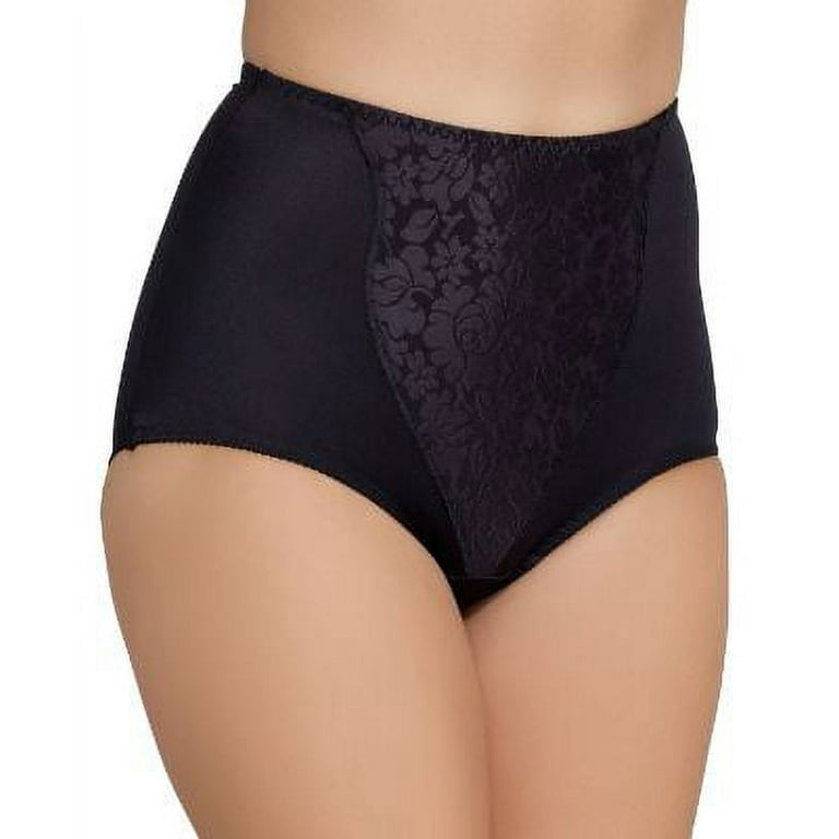 Bali Women's Shapewear Double Support Light Control Brief with Lace Fajas  2-Pack DFX372
