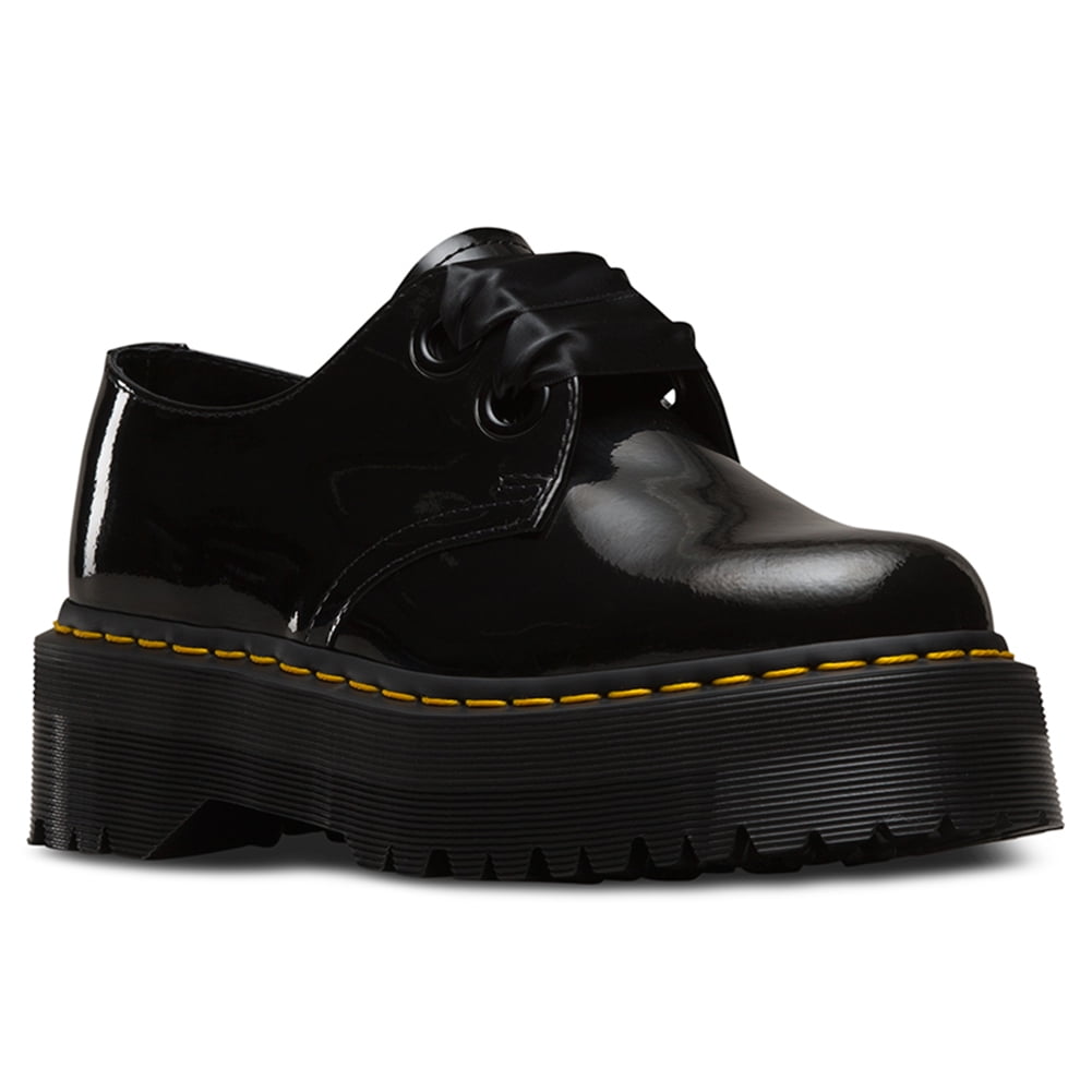 DR MARTENS Holly Women's Leather Platform Shoes