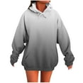 thumbnail image 1 of Womens Drawstring Hooded Sweatshirts, Hoodies for Women Fall Casual Loose Fit Ombre Tie Dye Crewneck Long Sleeve Pullover with Pockets S-2XL, 1 of 5
