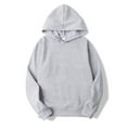 thumbnail image 1 of Womens Drawstring Hooded Sweatshirts, Hoodies for Women Fall Fashion Loose Fit Solid Color Athletic Long Sleeve Pullover, 1 of 5