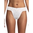thumbnail image 1 of Maidenform® Dream® Thong with Lace White L/XL Women's, 1 of 4