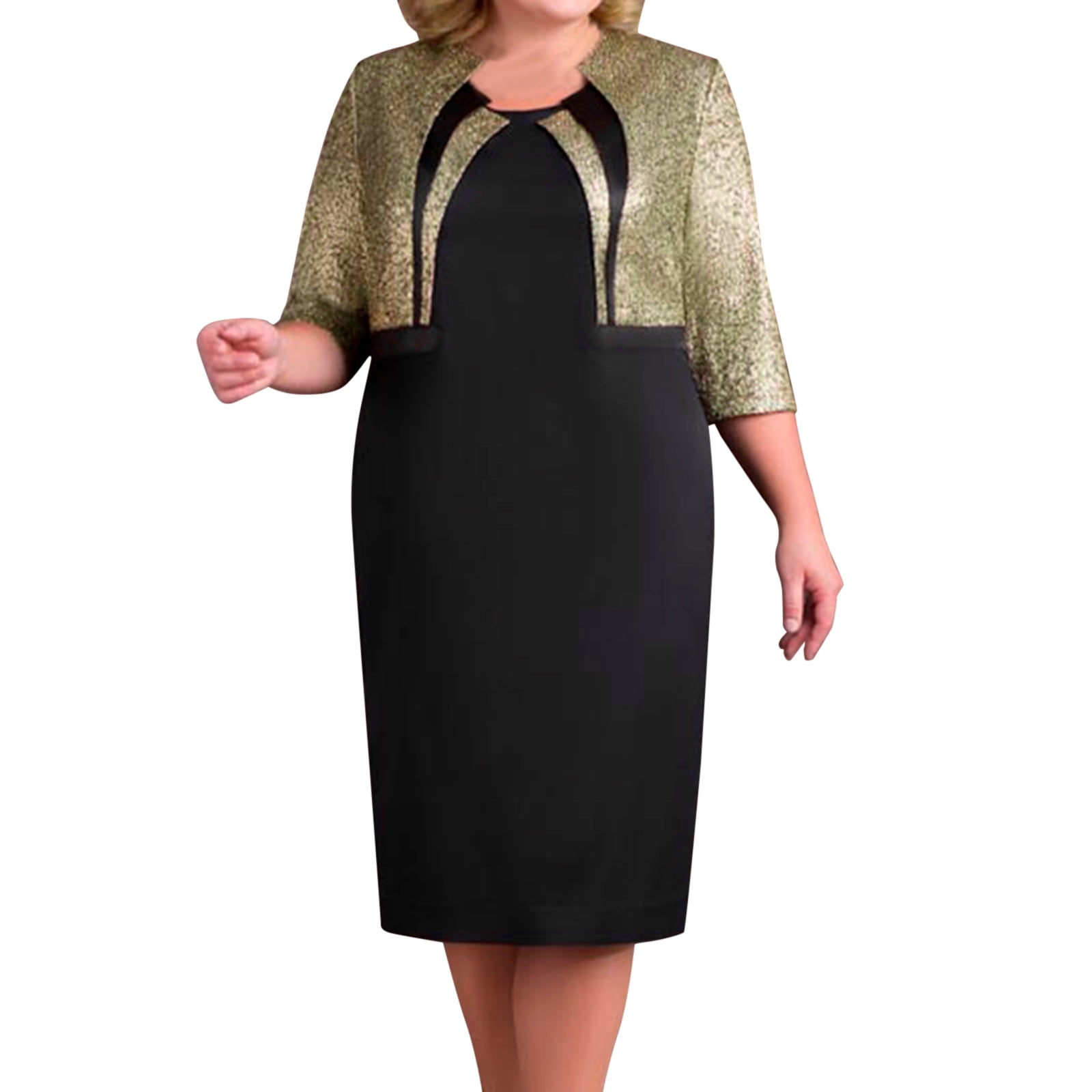 Formal outfit for chubby ladies cheap