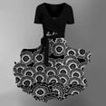 Womens Dresses Summer V Neck Short Sleeved Printed Long Dress Wedding