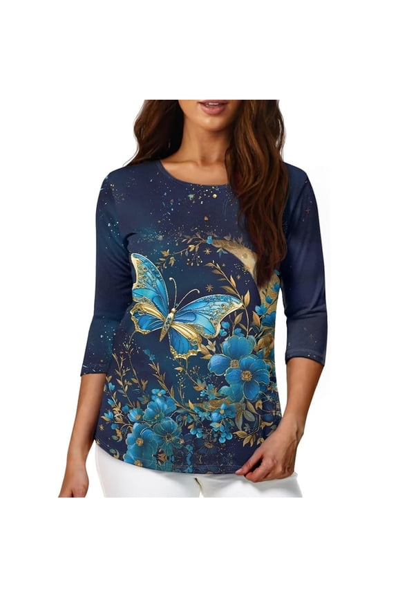 Womens Dressy Casual Blouses Summer Shirts Fashion Crew Neck Short Sleeved T Shirt Top Basic Tees S-3XL