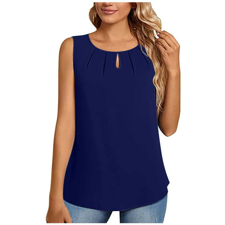 Ladies dressy tank clearance tops