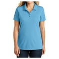 thumbnail image 1 of Womens Dry Zone UV Polyester Micro-Mesh Polo Carolina Blue 2X-Large, 1 of 6