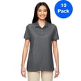 thumbnail image 1 of Womens DryBlend 6.3 oz. Double Piqué Sport Shirt 10 Pack, 1 of 1