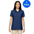 thumbnail image 1 of Womens DryBlend 6.3 oz. Double Piqué Sport Shirt 2 Pack, 1 of 2