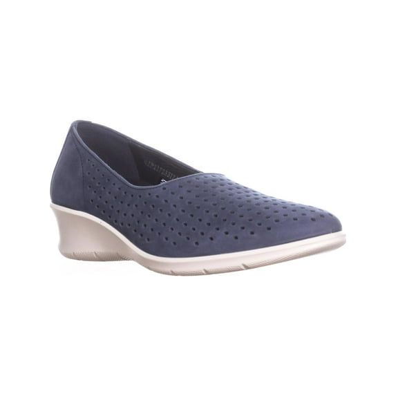 Womens ECCO Footwear Felicia Stretch Wedges, Marine, 10 US / 41 EU