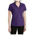 thumbnail image 1 of Womens EZPerformance Polyester Pique Polo T-Shirt Majestic Purple x-Large, 1 of 6