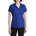 thumbnail image 1 of Womens EZPerformance Polyester Pique Polo T-Shirt True Royal x-Large, 1 of 5