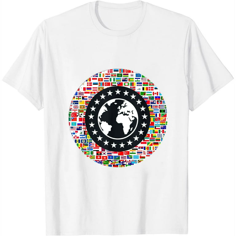 World Country Flag Travel T-Shirt World Country Flag Travel T-Shirt