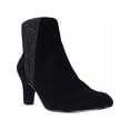 thumbnail image 1 of Womens Easy Street Endear Dress Ankle Booties, Black.Black White, 1 of 5