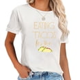thumbnail image 1 of Womens Eating Tacos For Two Pregnancy Funny Expecting Announcement T-Shirt, 1 of 5