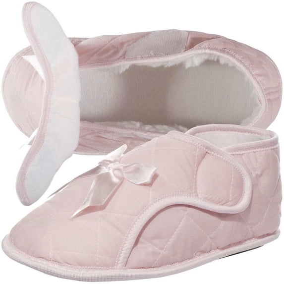 Womens Edema Bootie Slipper for Swollen Feet