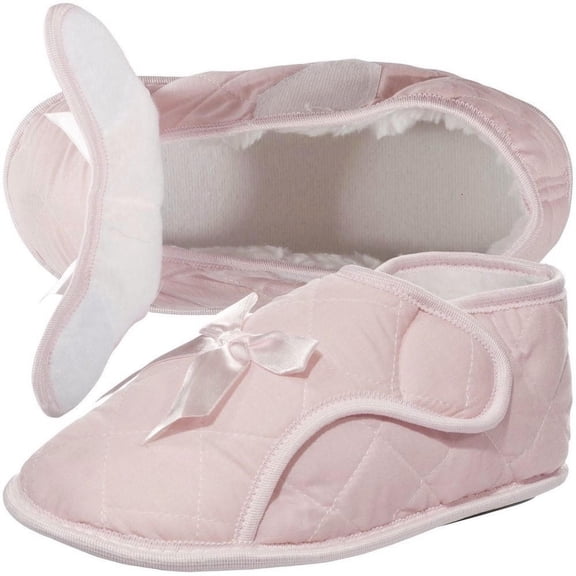 Womens Edema Bootie Slipper for Swollen Feet