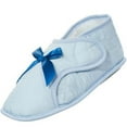 thumbnail image 1 of Personal Touch Women's Edema Slipper for Swollen or Bandaged Feet - Light Blue (M 7-8), 1 of 3