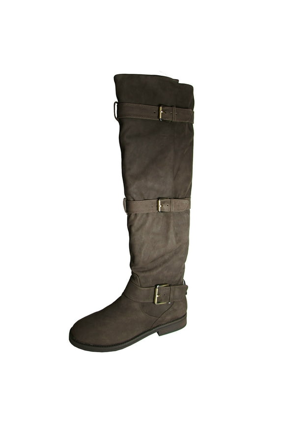 Womens Edgefield LE Tall Leather Boot Shoe