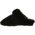thumbnail image 1 of Womens Effie Sheepskin Slipper - Black Velvet - Size 6, 1 of 1