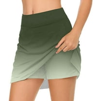 Womens Elastic Active Athletic Skorts Summer Lightweight Tennis Skirt Perfect for Running Training Sports Golf