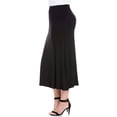 thumbnail image 1 of Womens Elastic Waist Maxi Skirt, 1 of 11