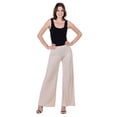 thumbnail image 1 of Womens Elastic Waist Palazzo Pants, 1 of 10