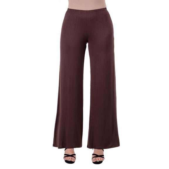 Womens Elastic Waist Palazzo Pants