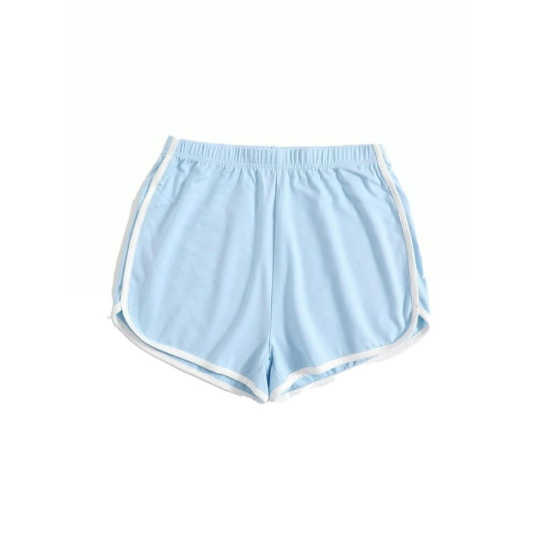Baby blue cheap womens adidas shorts