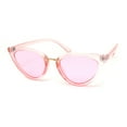 thumbnail image 1 of Womens Elegant 20s Gothic Cat Eye Mod Sunglasses All Pink, 1 of 4
