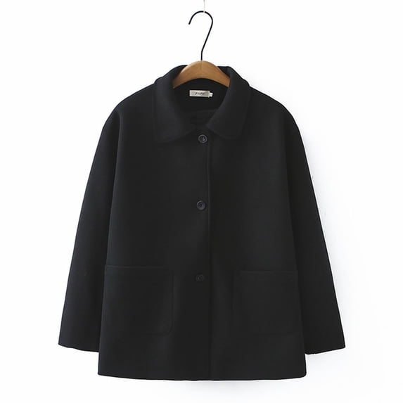 Womens Elegant Down Puffer Jacket Button Front With Pockets For Sophisticated Winter Warmth Womens Winter Coats