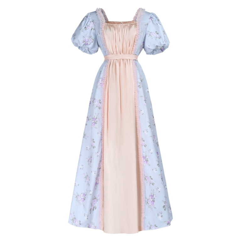 victorian style party dress Gray Rococo Southern Belle Marie Antoinette Dresses Historical Theme Party Dress Ball Gown Theatre Clothing