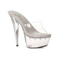 thumbnail image 1 of Womens Ellie Shoes E-609-Harmony 6" Heel W/ Rhinestones On Platform. 12 / Black, 1 of 3