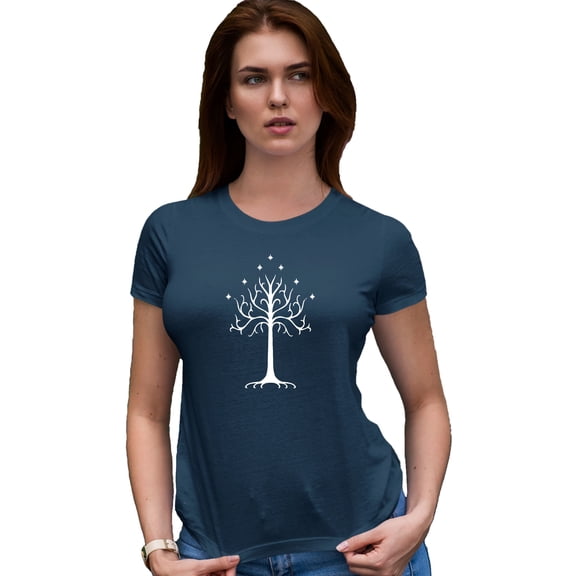 Womens Enchanted Tree Deluxe Soft T-Shirt