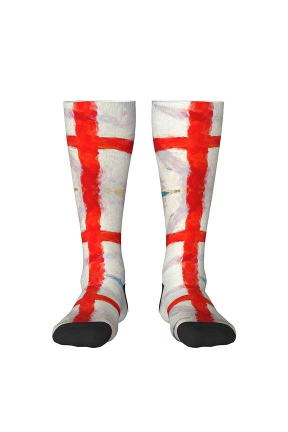 Womens England Knee High Socks Comfy Thermal Boot Long Socks