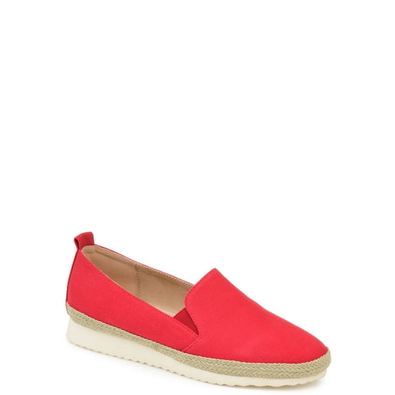 Womens Espadrille Slip-on Flat