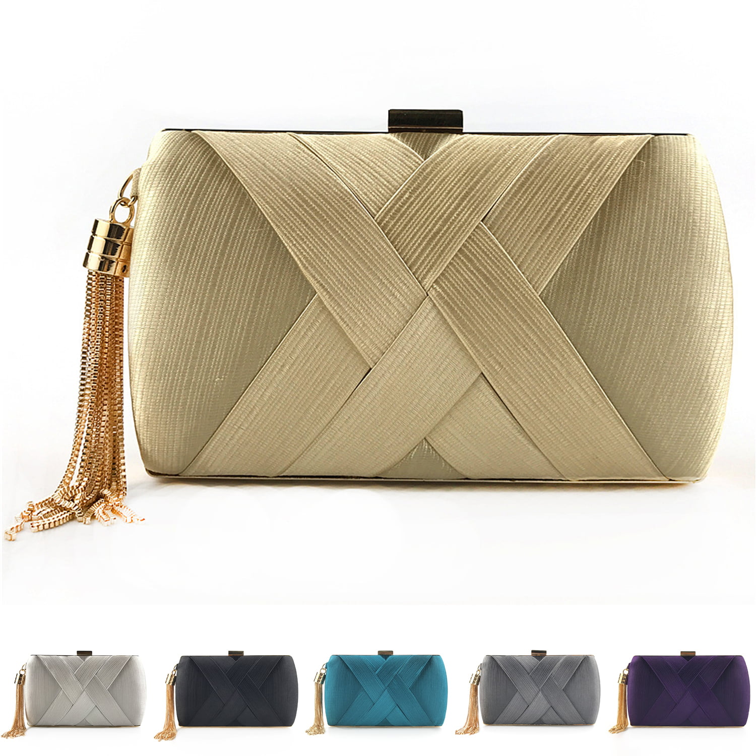 Women Leather Clutch Long Wallet PU Card Holder Lady Purse Envelope Bag  Handbag - Walmart.ca