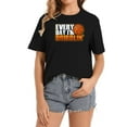 thumbnail image 1 of Womens Every Day I'm Dribblin' Funny Basketball T-Shirt, 1 of 5