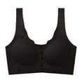 thumbnail image 1 of Womens Everyday Bras, Front Closure Bras for Women Seamless Wireless Push Up Bra No Underwire Full Coverage Comfort Bras Mastectomy Bralettes L-4XL, 1 of 2