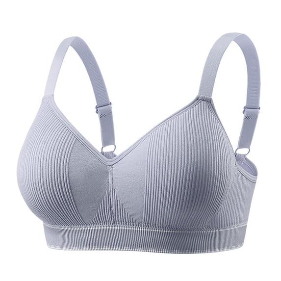 Womens Everyday Bras, V Bra Low Cut Sexy Push Up Bralettes for Women Padded Comfy Smoothing Wireless Lifting Bras Seamless Bralette 34-40
