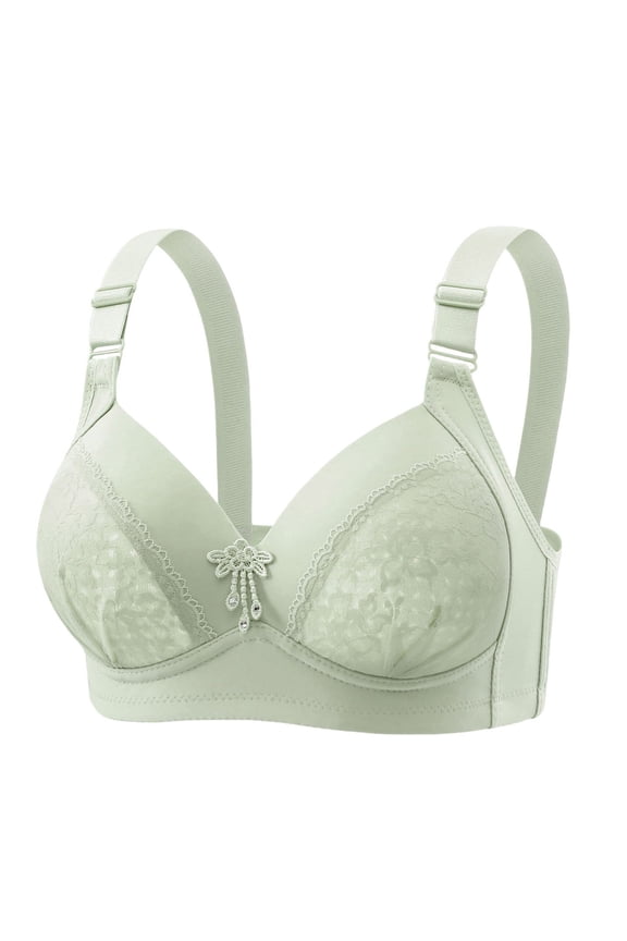 Womens Everyday Bras, Women's Push Up Lace Bra Underwire Plunge Full Coverage Bras Sexy Plus Size Support S-2XL