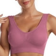 thumbnail image 1 of Womens Everyday Bras, Womens Seamless Wireless Supportive Bra Push Up Comfort Soft No Underwire Full Coverage T-Shirt Bra S-4XL, 1 of 7