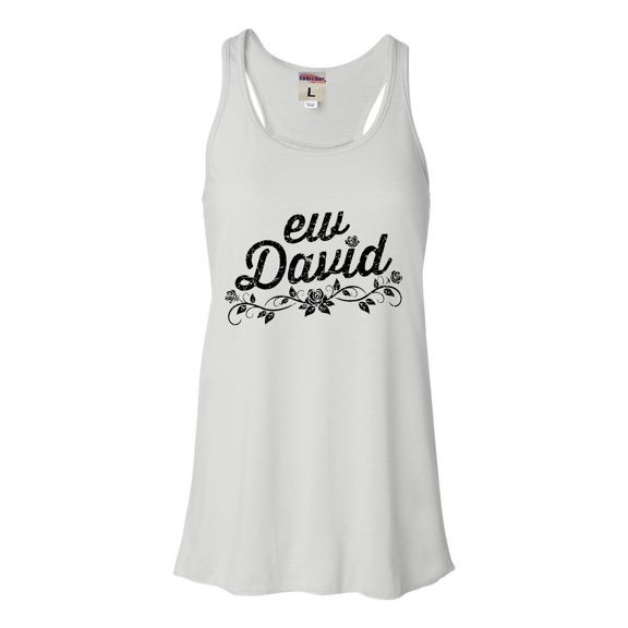 Womens Ew David Flowy Racerback Tank Top T-Shirt
