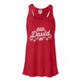 thumbnail image 1 of Womens Ew David Flowy Racerback Tank Top T-Shirt, 1 of 1